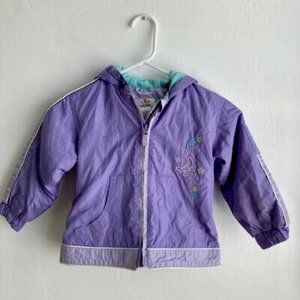 Sportek  Girls Size 4 Purple Polyester Full Zip Hoodie Jacket